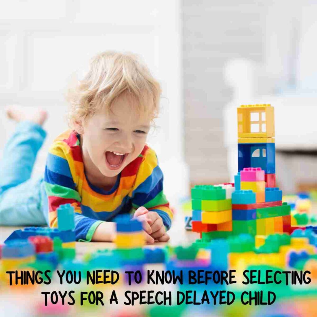 Selecting Toys for a Speech Delayed Child